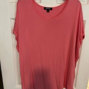 Buffalo David Bitton Women's Coral Short Sleeve Top